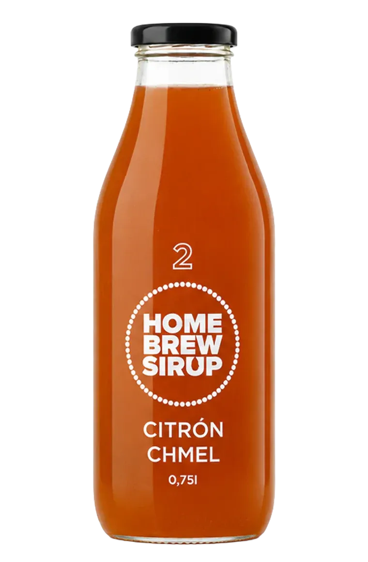Home Brew Sirup Citrón chmel 0,75 l produktová lahev