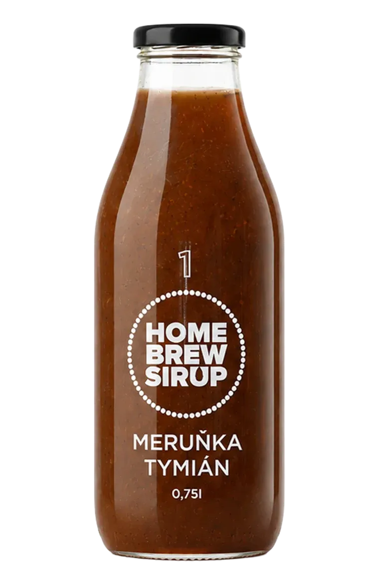 Home Brew Sirup Meruňka tymián 0,75 l