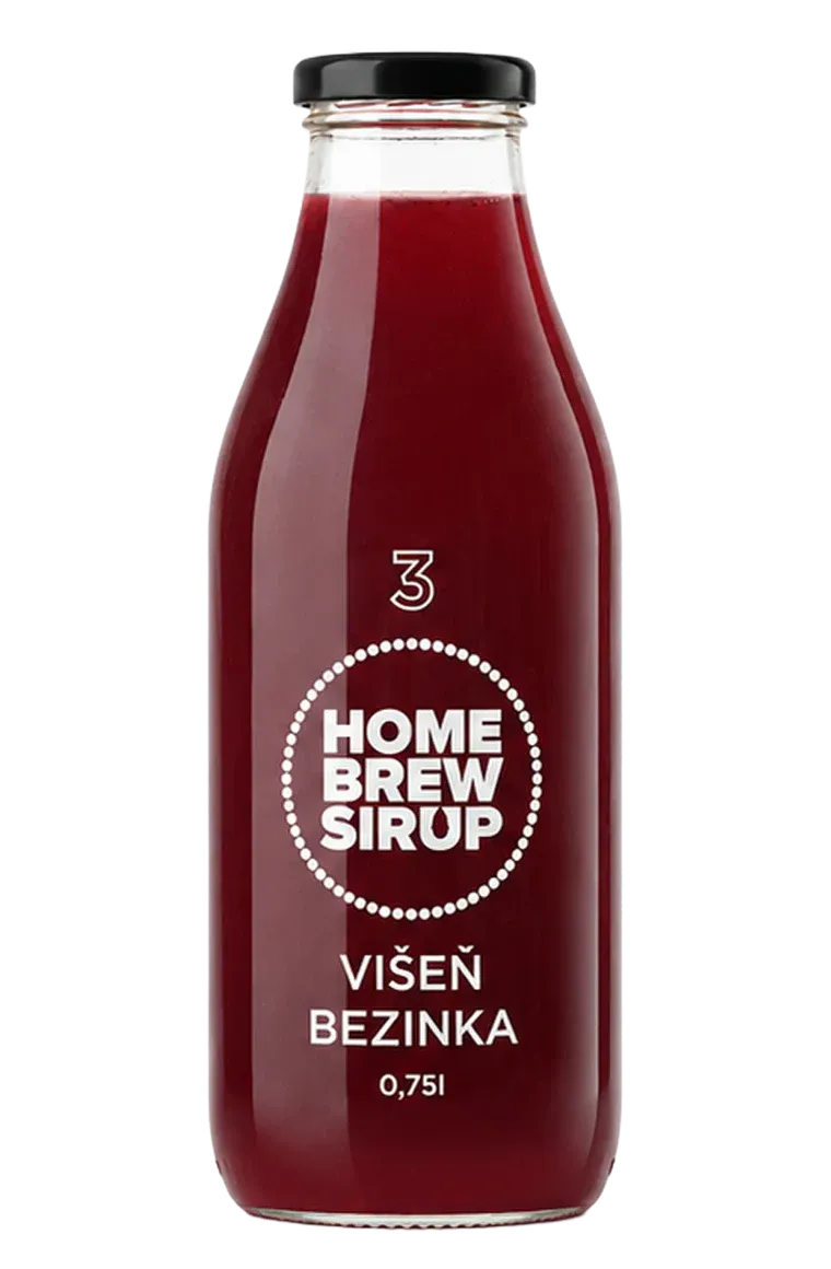 Home Brew Sirup Višeň bezinka 0,75 l